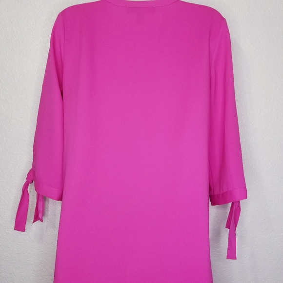 Donna Ricco v-neck shift mini dress size 6 - Picture 6 of 9